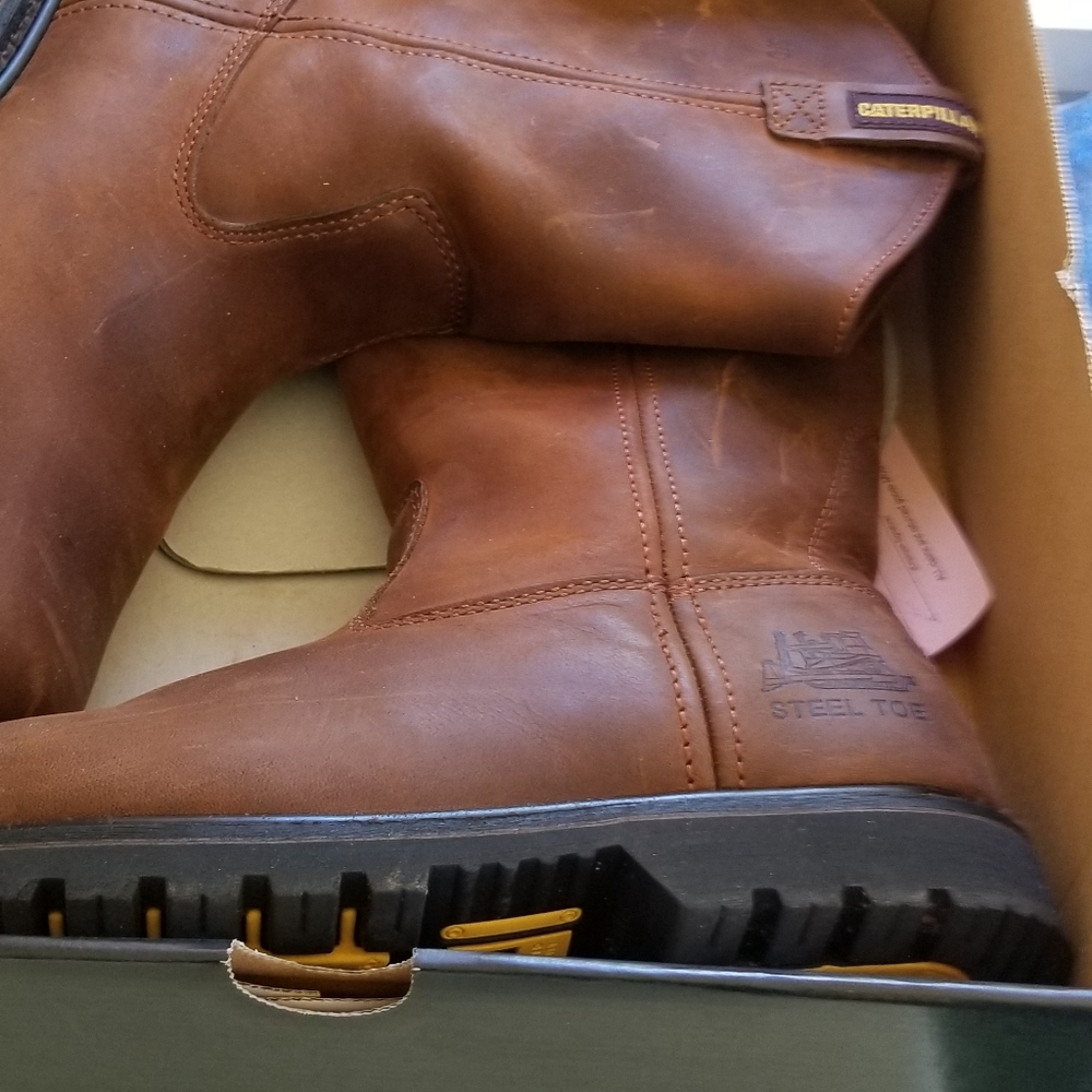 Steel toes work boots size 8.5/9